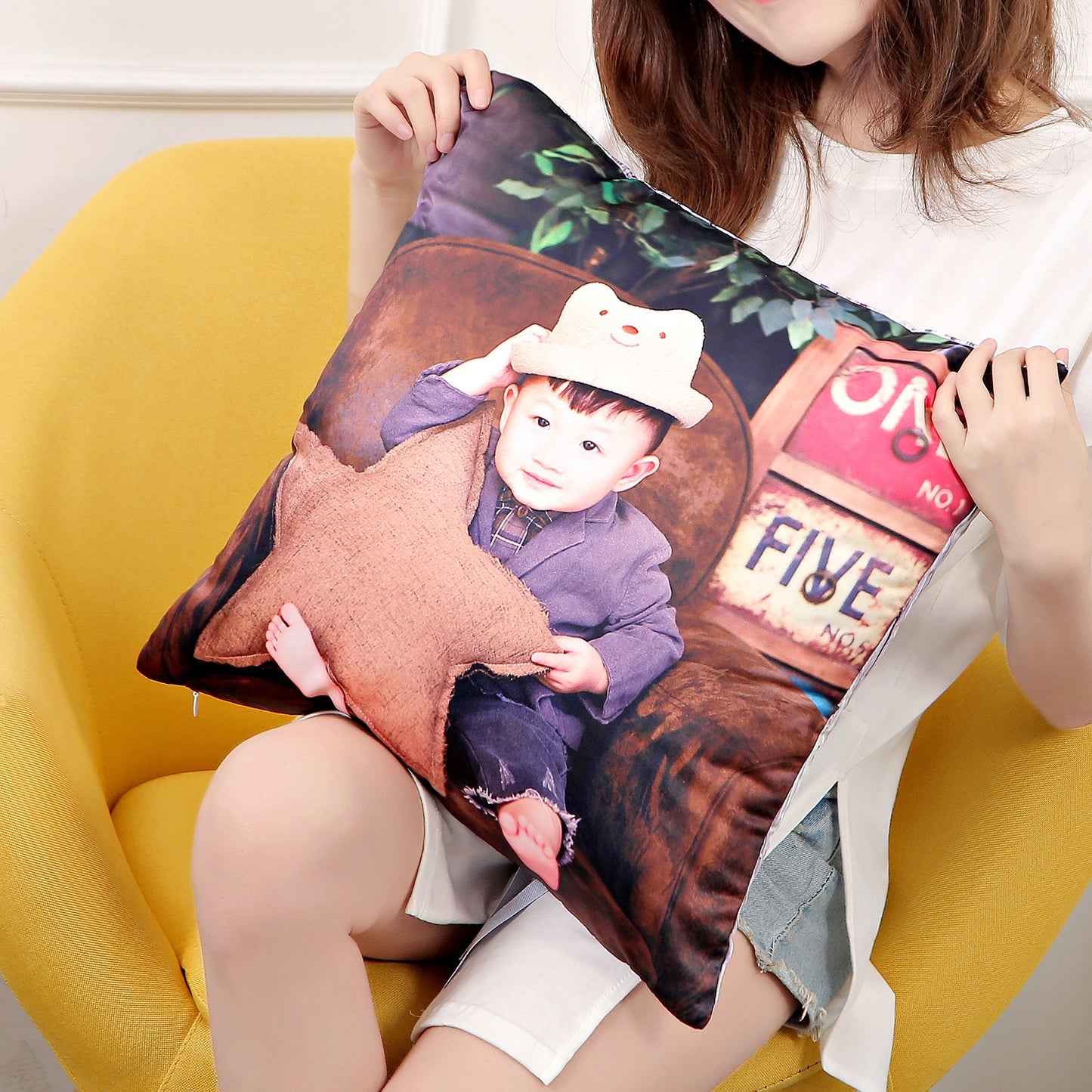 48 Pack 17.7 inch White Sublimation Blanks Pillow Covers