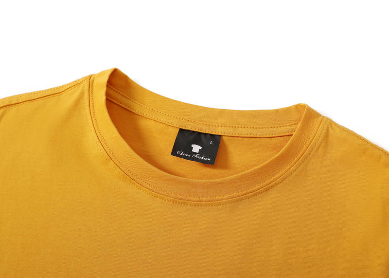 Wholesale Adult Unisex Drop Shoulder Blank T Shirt 100 Cotton