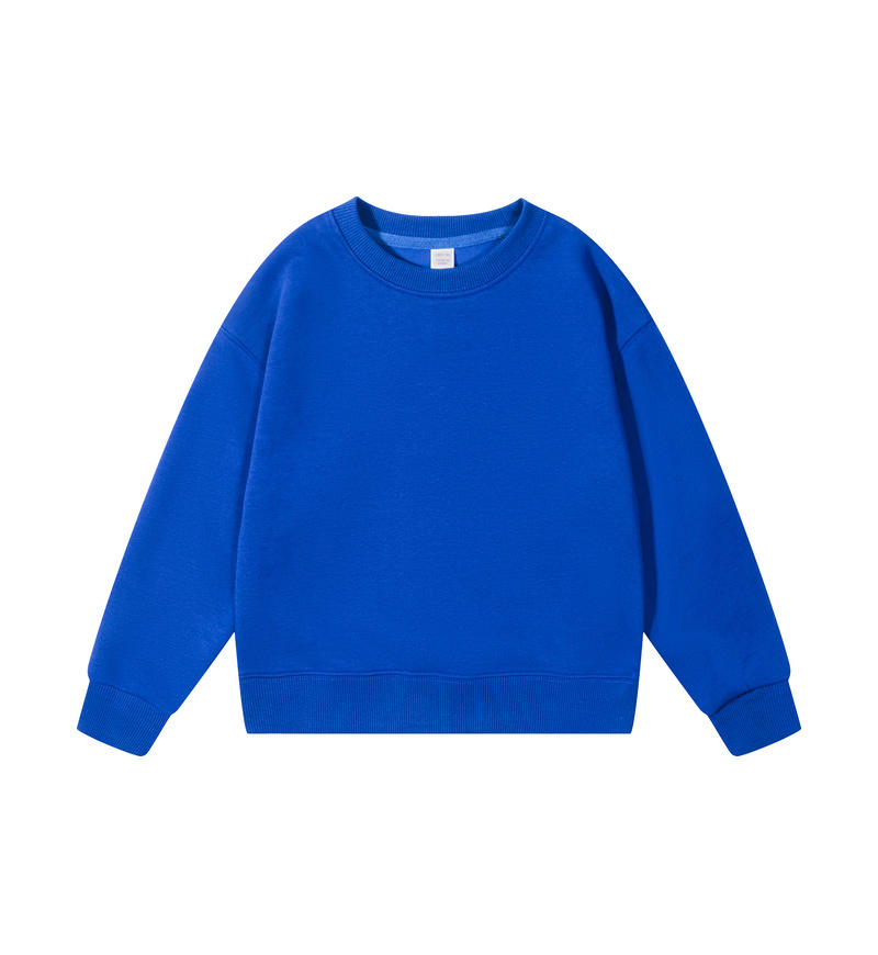 Kids Drop Shoulder Crew Neck Sweatshirt Blank