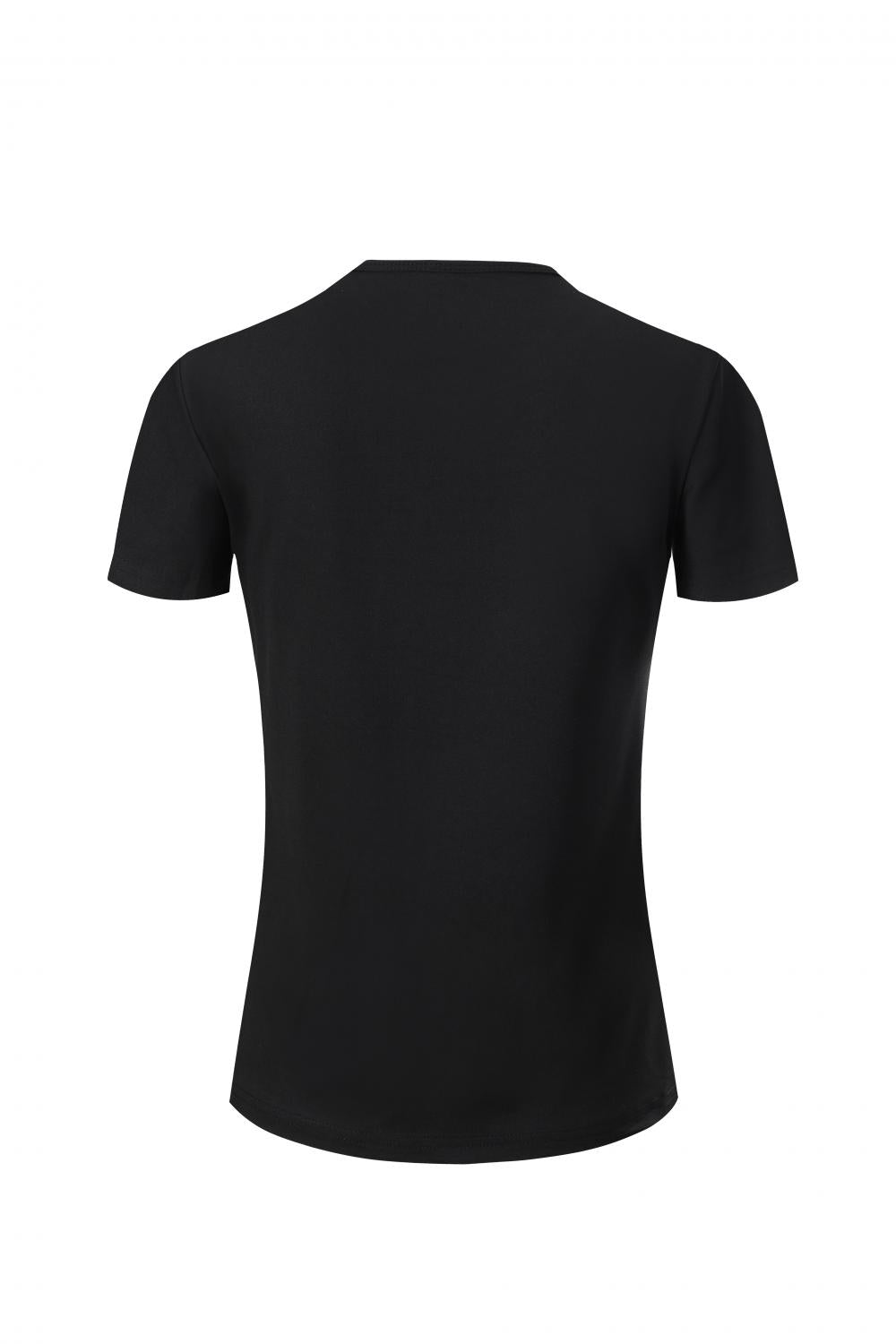 Women's White Polyester T Shirt Short Sleeve Blank for Sublimation