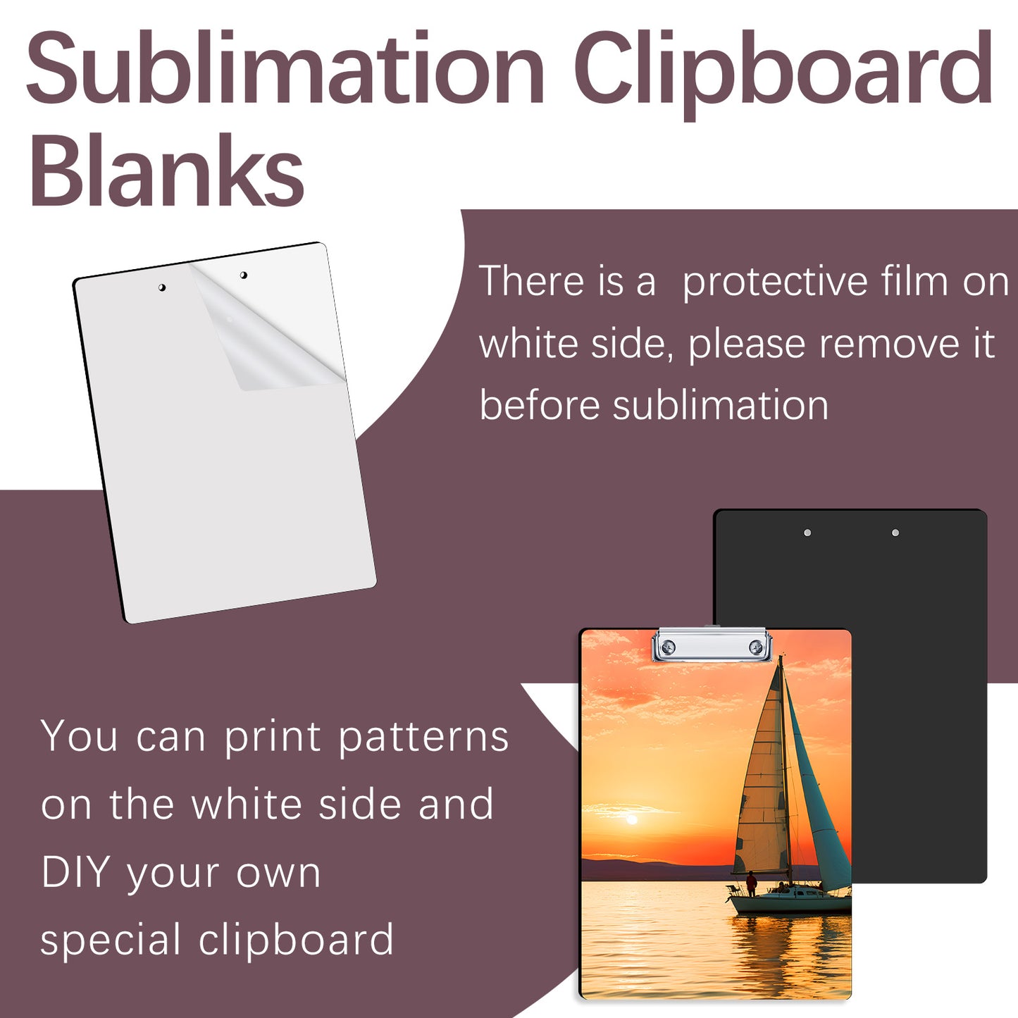 Sublimation Clipboard MDF Blanks Wholesale