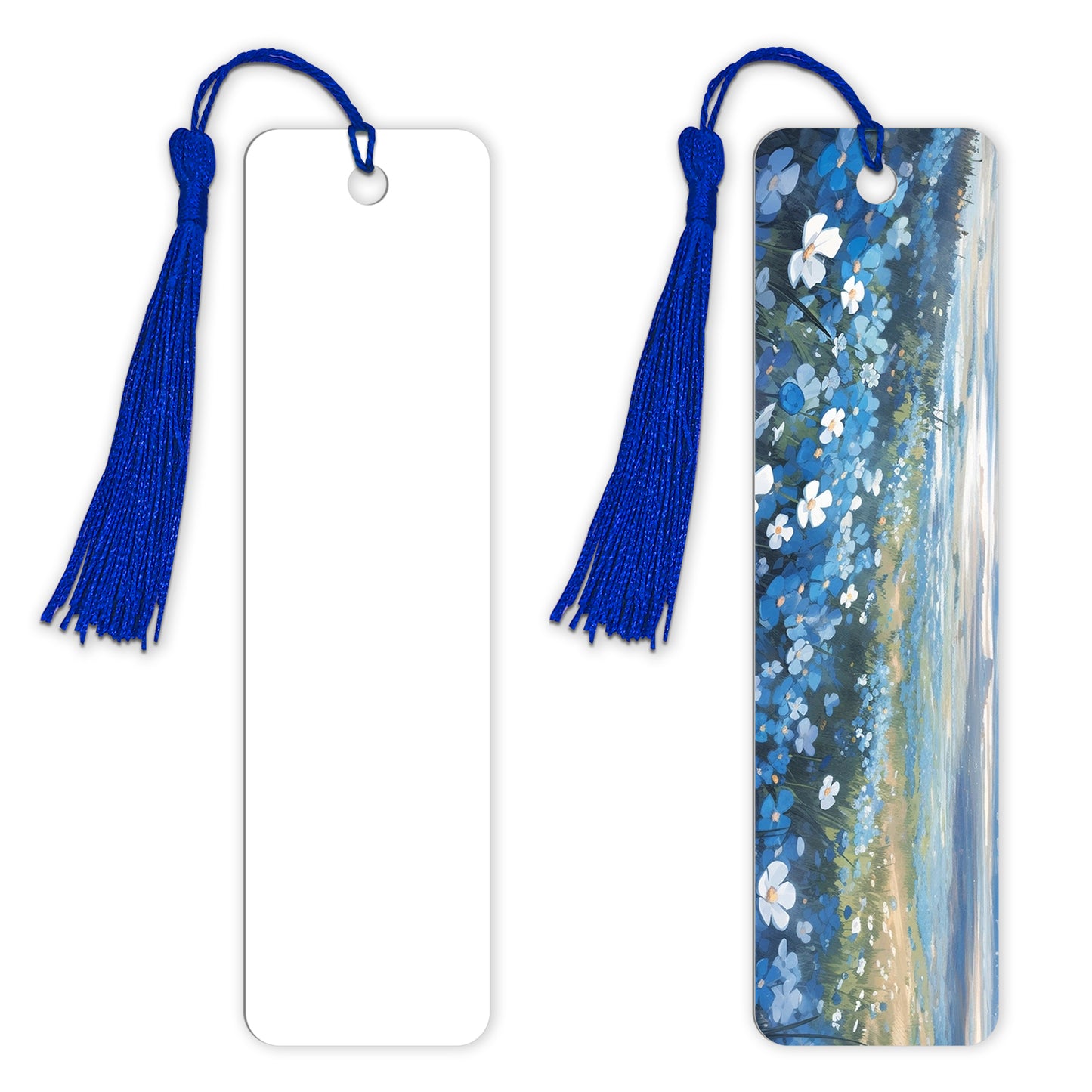 wholesale Aluminum Sublimation Bookmarks Blanks