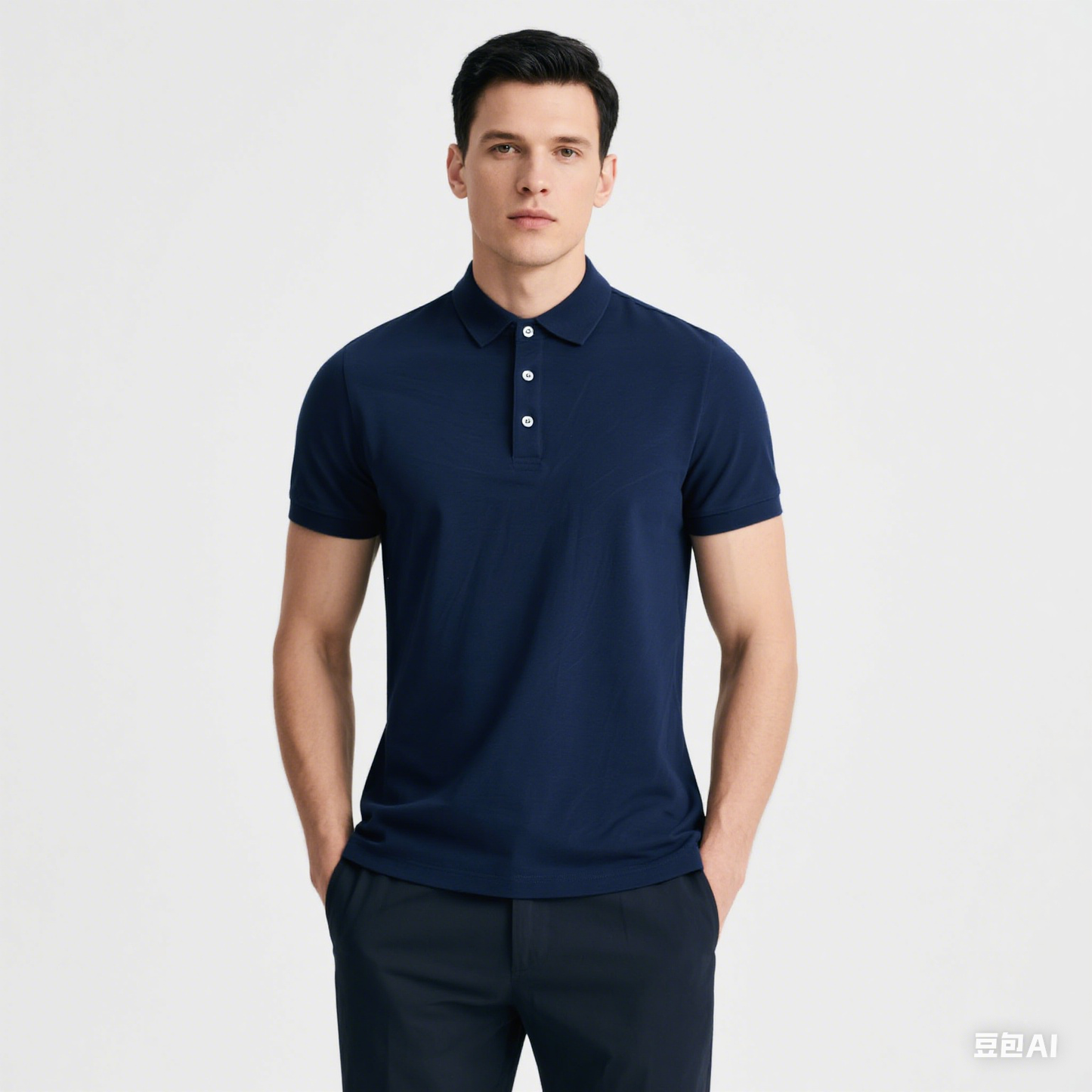 Lightweight Performance Polo with Custom Logo