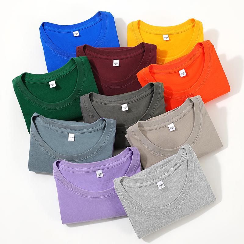 Wholesale Unisex 100 Cotton Blank Short Sleeve T Shirt Adult