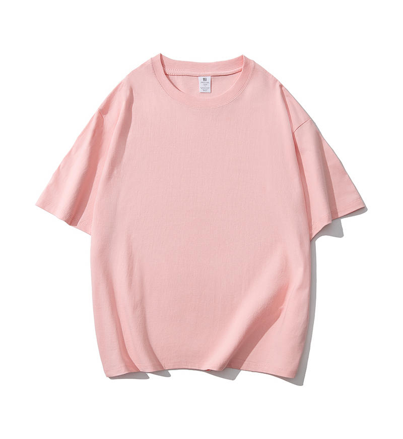 Adult Drop Shoulder 100 Cotton Short Sleeve T Shirt Blank Wholesale