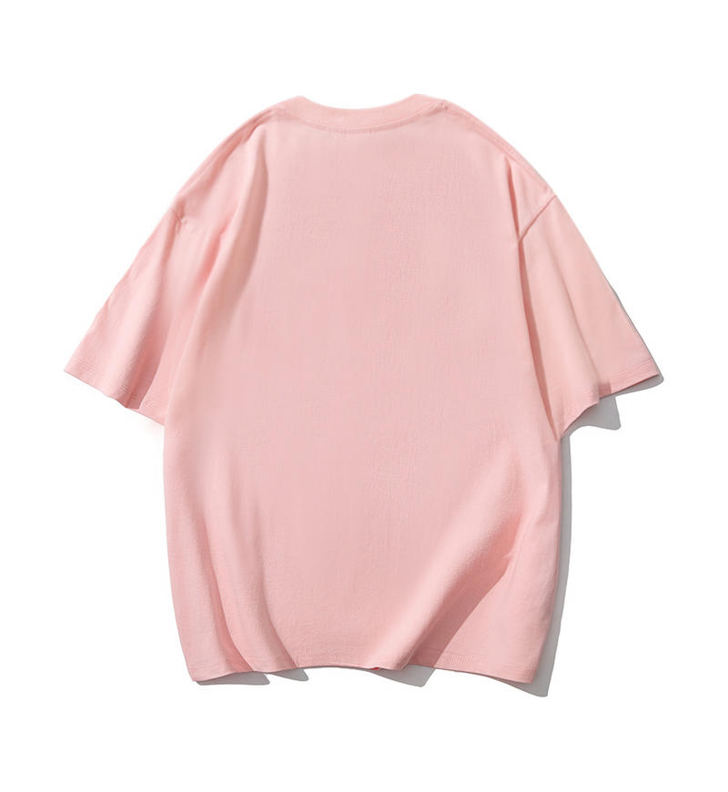 Adult Drop Shoulder 100 Cotton Short Sleeve T Shirt Blank Wholesale