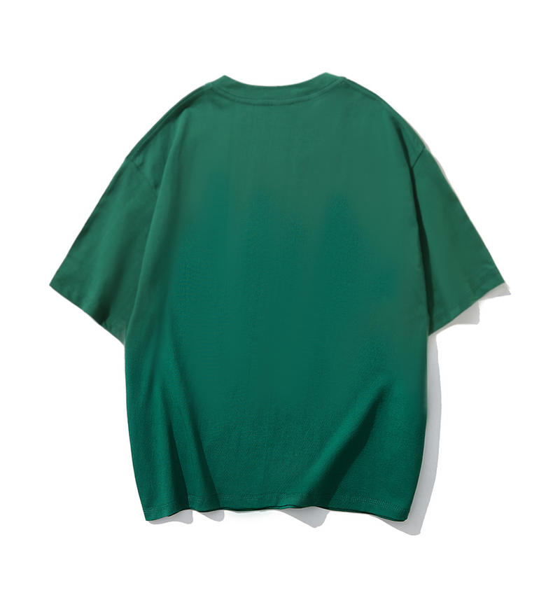 Adult Drop Shoulder 100 Cotton Short Sleeve T Shirt Blank Wholesale