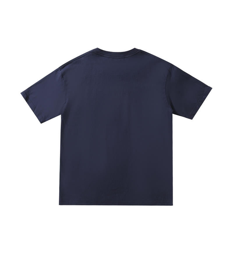 Wholesale Adult Unisex Drop Shoulder 100 Cotton Short Sleeve T-Shirt