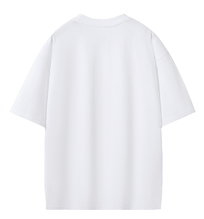 Bulk Adult Drop Shoulder 100 Cotton Double Yarn Blank Short Sleeve T Shirt