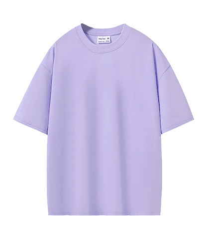Bulk Adult Drop Shoulder 100 Cotton Double Yarn Blank Short Sleeve T Shirt