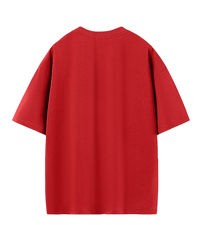 Bulk Adult Drop Shoulder 100 Cotton Double Yarn Blank Short Sleeve T Shirt