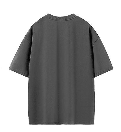 Bulk Adult Drop Shoulder 100 Cotton Double Yarn Blank Short Sleeve T Shirt
