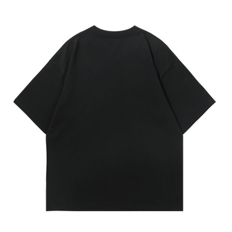 Bulk Double Yarn 100 Cotton Blank Round Neck Short Sleeve T Shirts for Adults