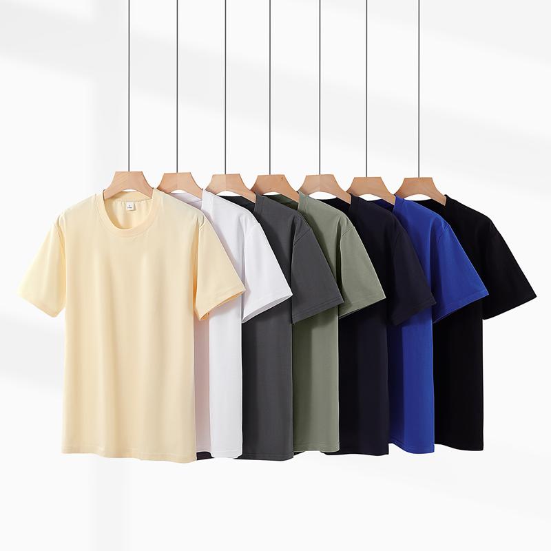 Wholesale Unisex Blank Crew Neck Short Sleeve T-Shirts