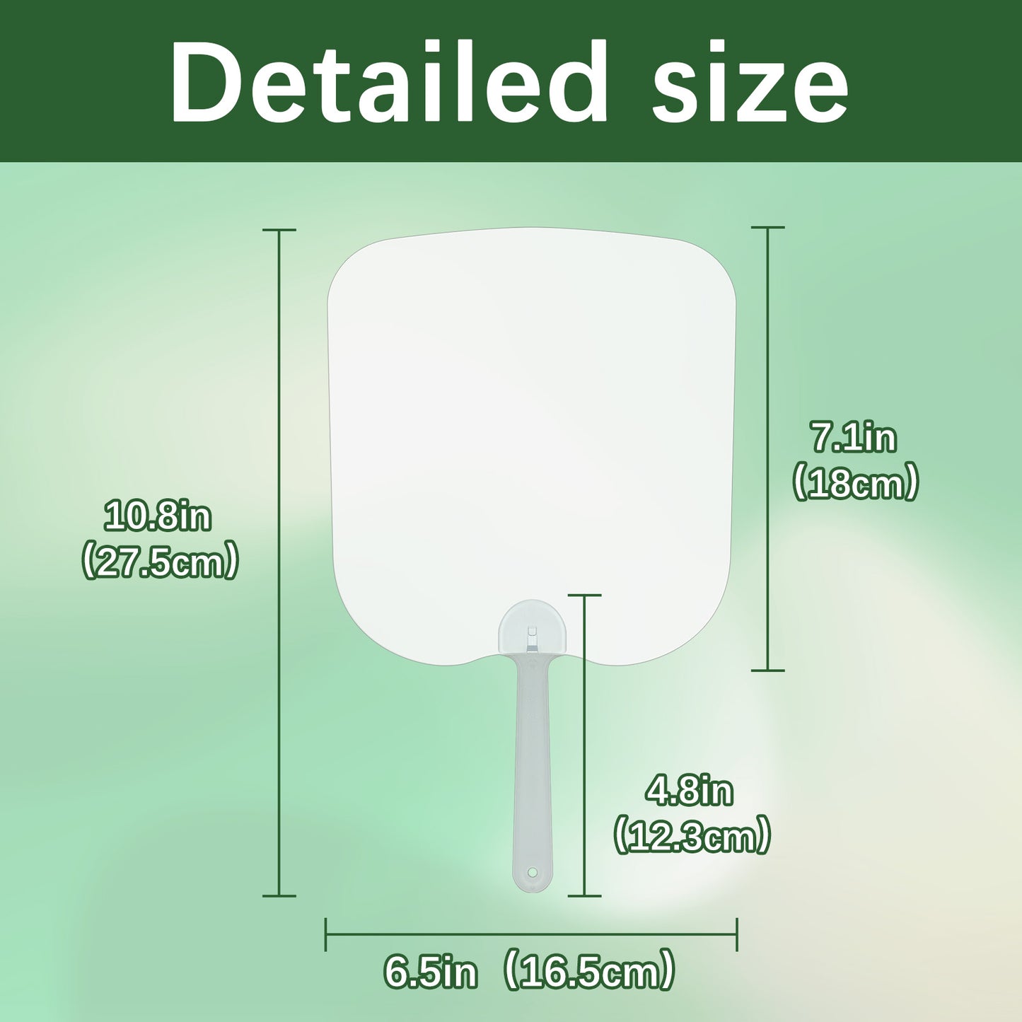 Handheld Sublimation Fans Blanks wholesale