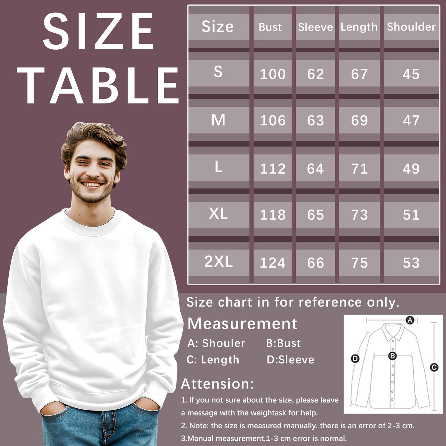 Adult Sublimation Sweatshirt Blank 100 Polyester White Wholesale