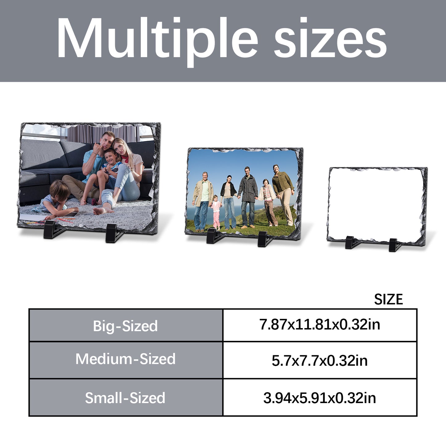 Rectangle Sublimation slate Blanks Wholesale