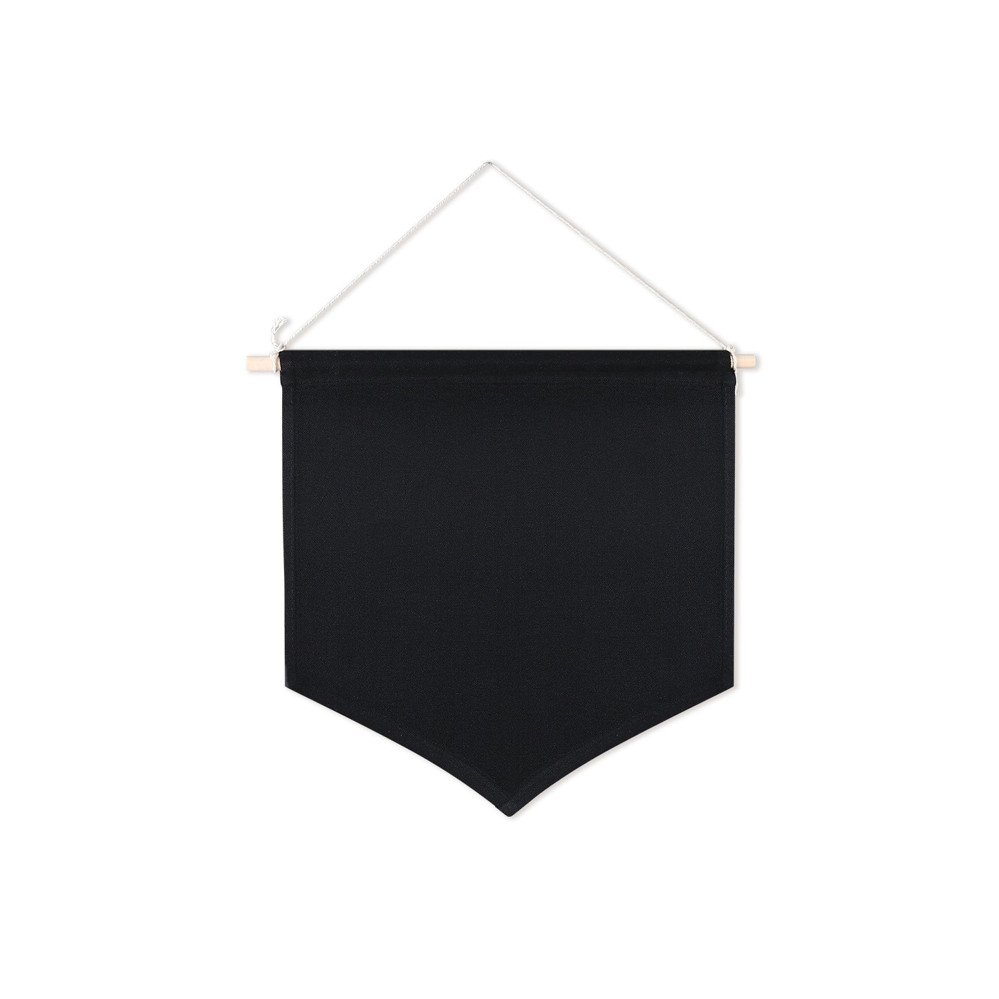 48 PCS Black Canvas Banners for Sublimation – Wall Hanging Jewelry & Pins