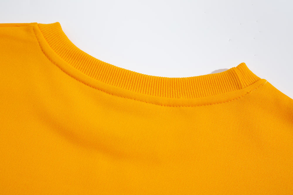 Adult Blank Drop Shoulder Twill Sweatshirt Crew Neck Unisex Fit Wholesale