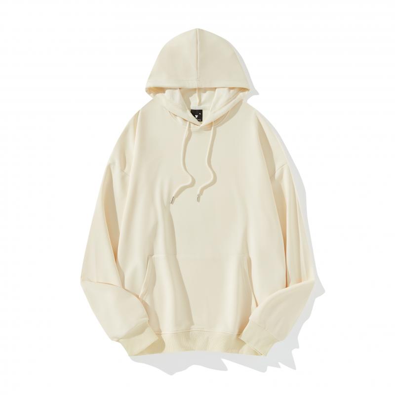Adult Blank Drop Shoulder Hoodie Twill Fabric Unisex Fit Wholesale