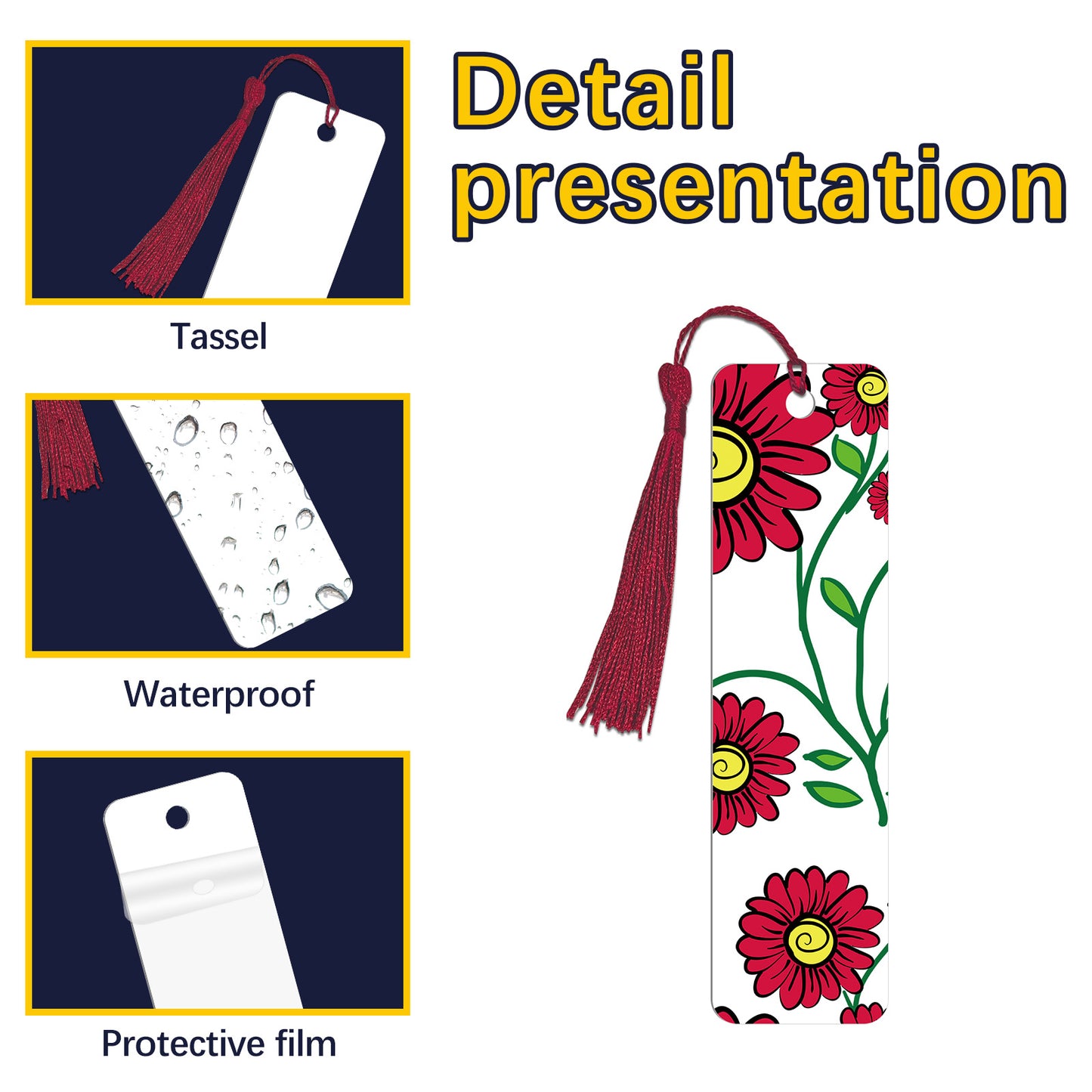 wholesale Aluminum Sublimation Bookmarks Blanks
