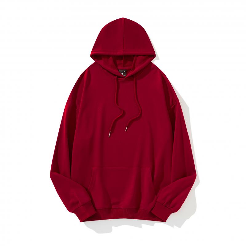 Adult Blank Drop Shoulder Hoodie Twill Fabric Unisex Fit Wholesale