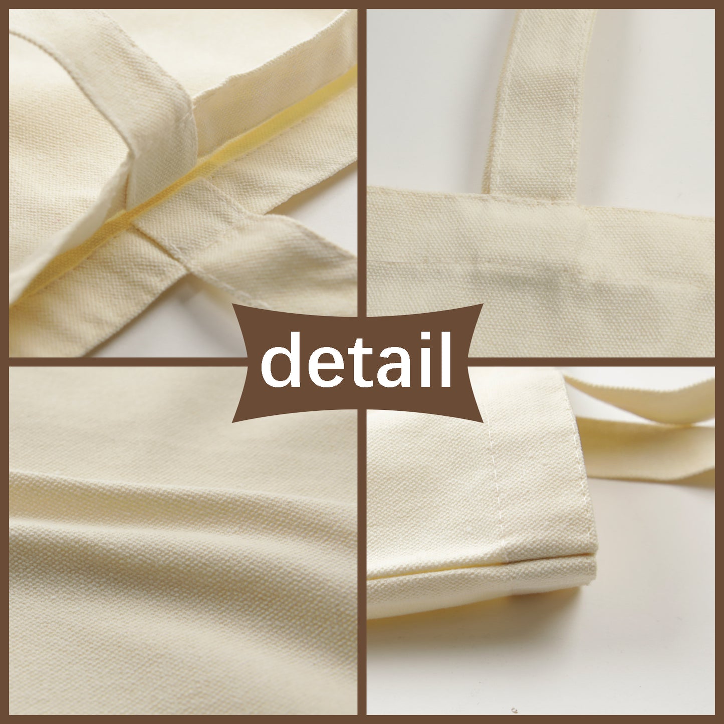40 PCS Large Beige Sublimation Canvas Tote Bags – Bulk Wholesale