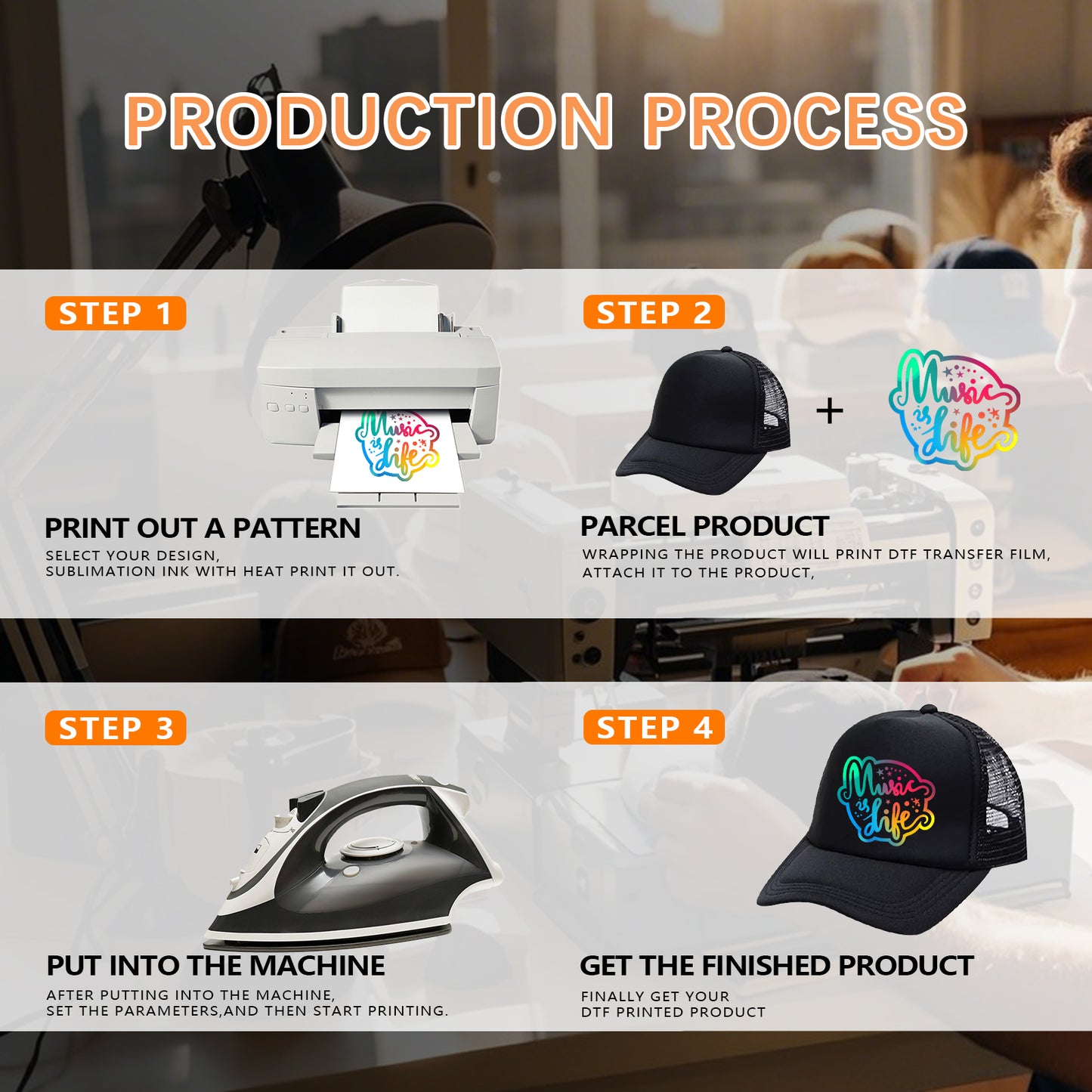 20 PCS Black Baseball Cap, Adjustable Black Trucker Hats