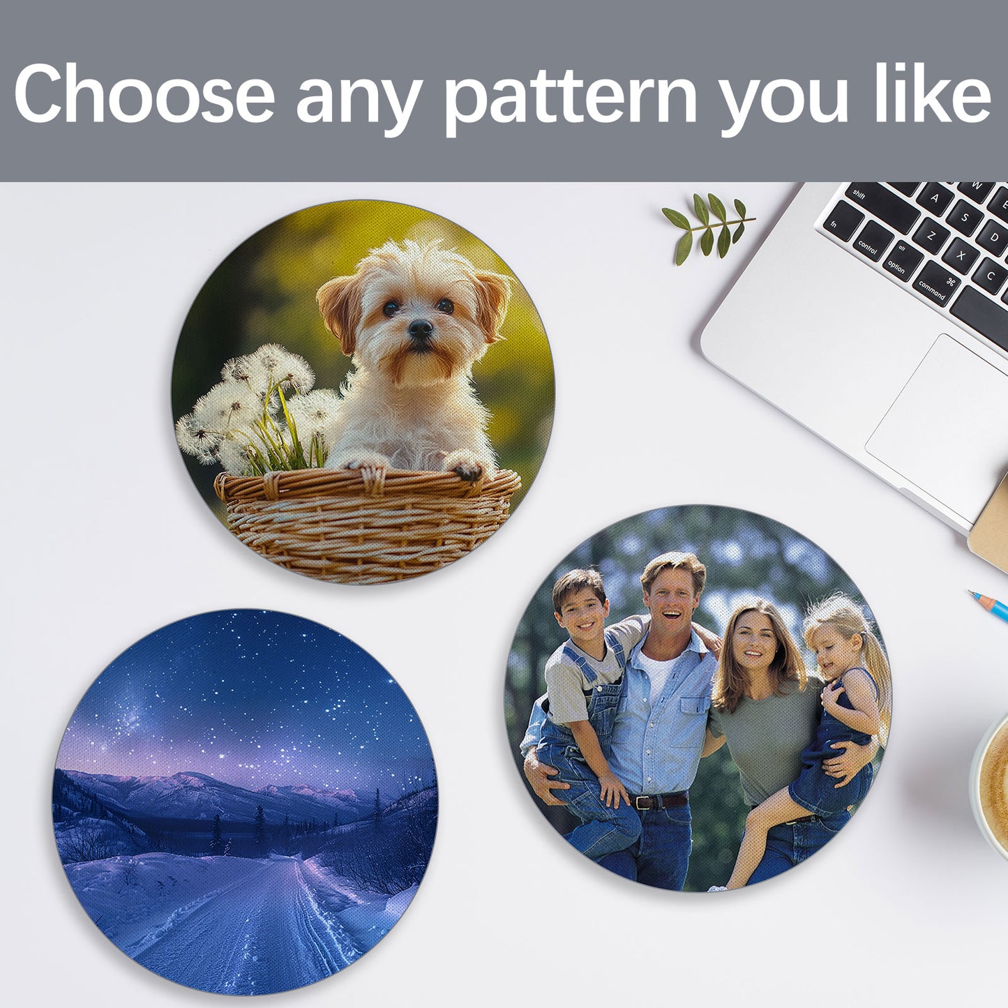 Round Sublimation Mouse pad Blanks Wholesale