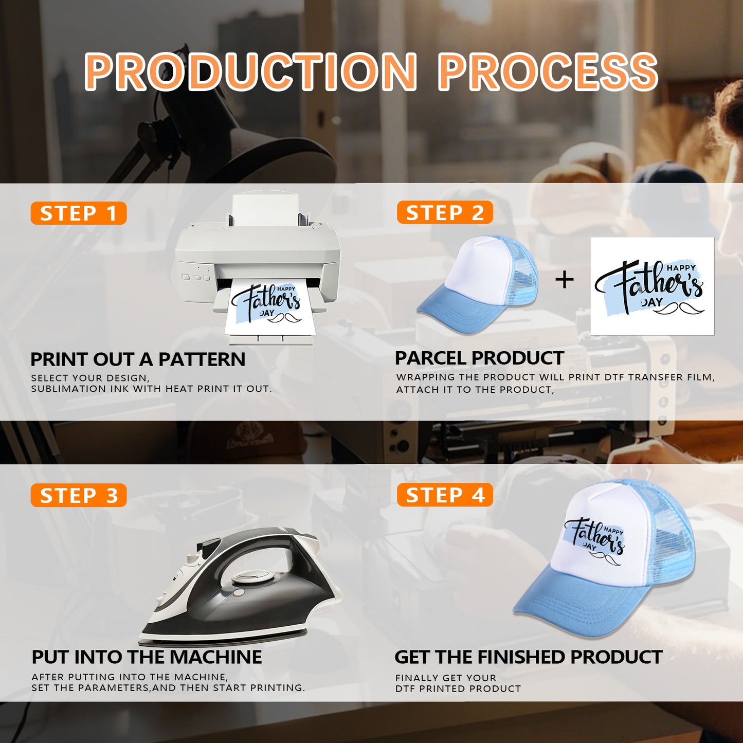 20 PCS Blue and White Baseball Cap, Adjustable Trucker Hats