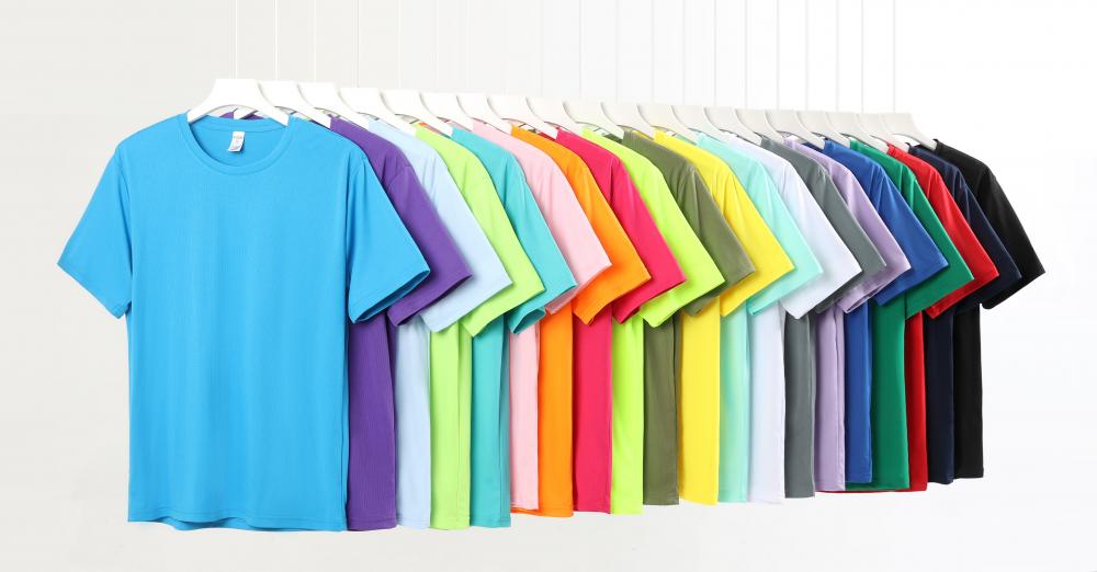 Unisex Adult 100 Polyester Quick Dry Short Sleeve T Shirt Blank for Sublimation