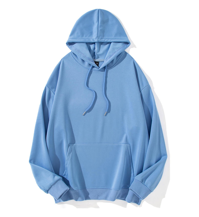 Adult Blank Drop Shoulder Hoodie Twill Fabric Unisex Fit Wholesale