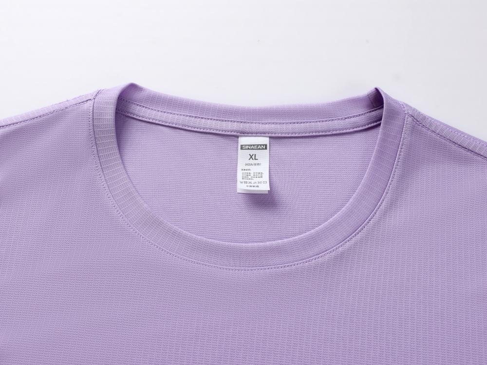 Unisex Adult 100 Polyester Quick Dry Short Sleeve T Shirt Blank for Sublimation