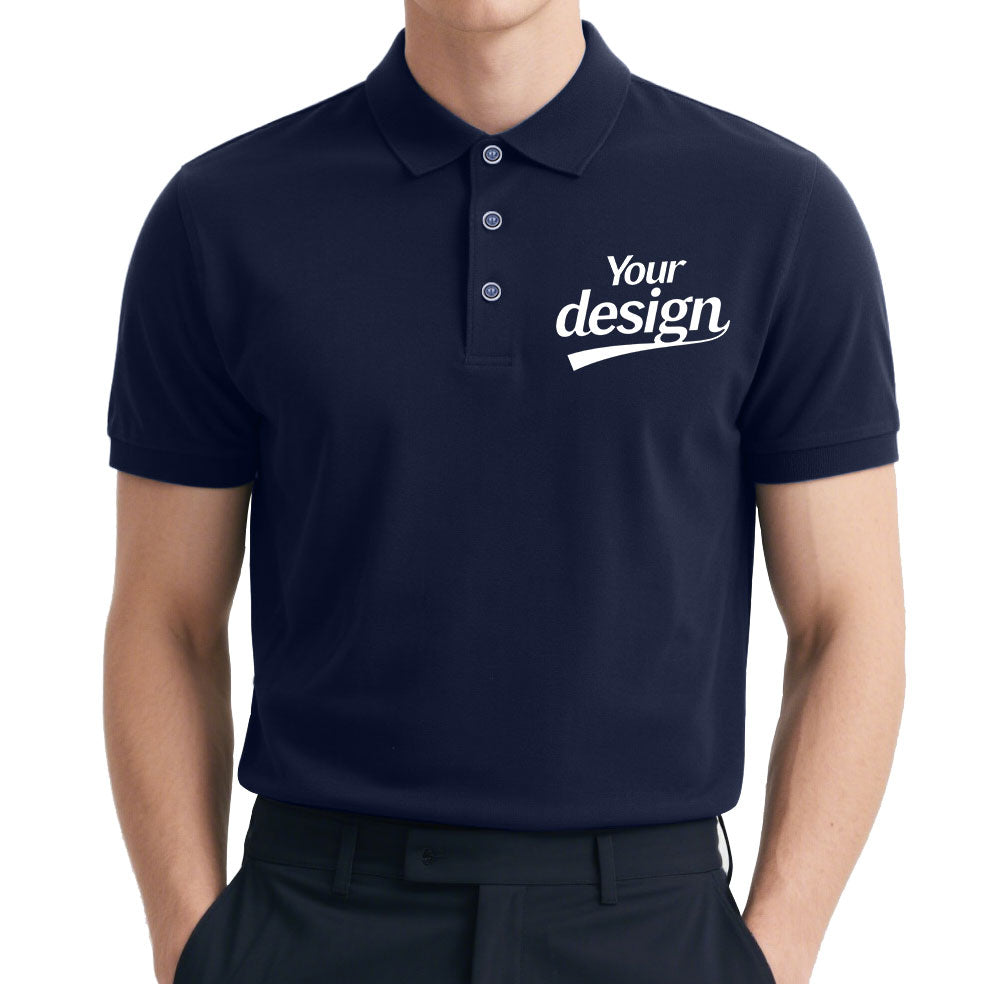 Lightweight Performance Polo with Custom Logo