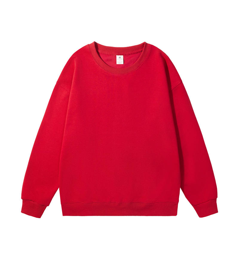 Adult Blank Drop Shoulder Sweatshirt Round Neck Wholesale