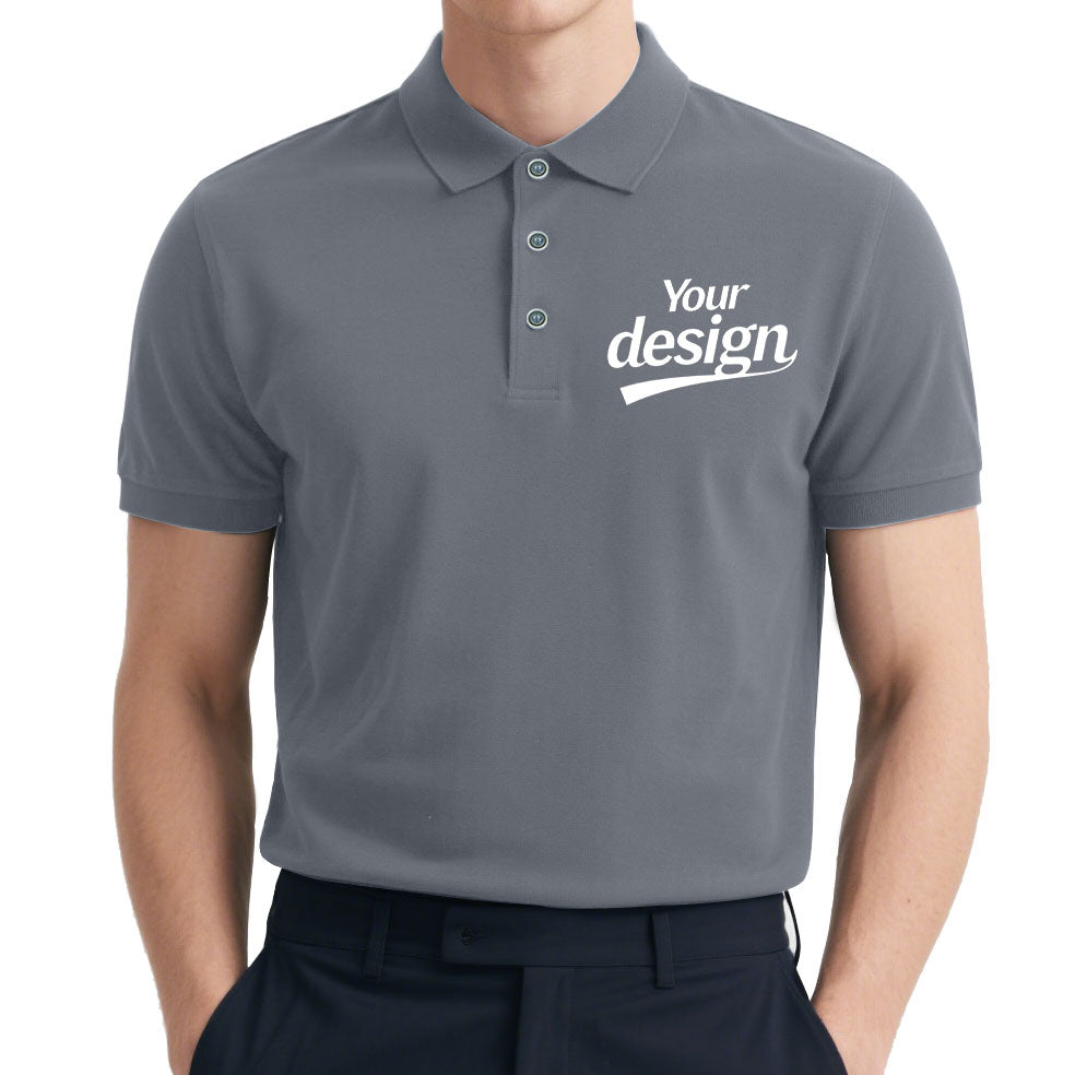 Lightweight Performance Polo with Custom Logo