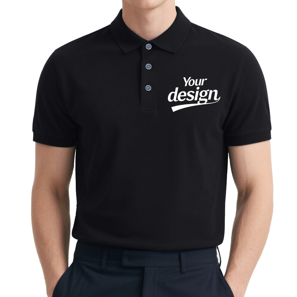 Lightweight Performance Polo with Custom Logo