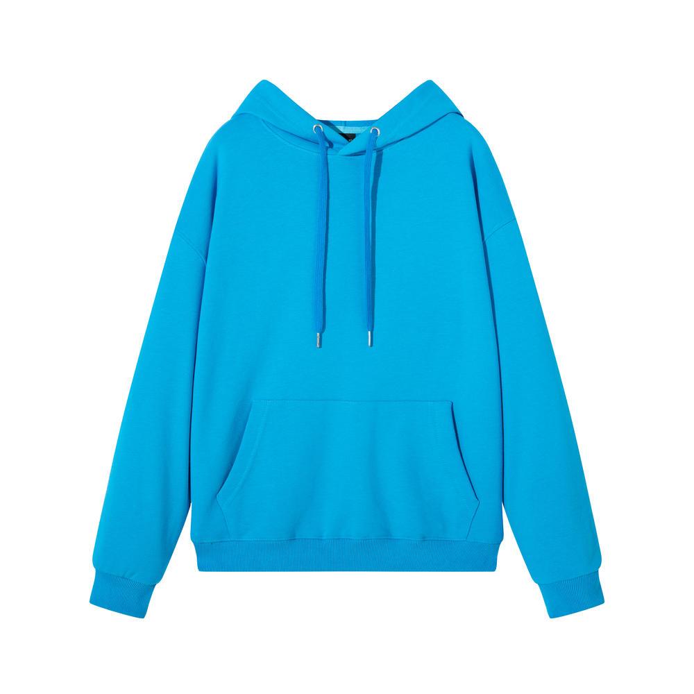 Blank Sublimation Hoodie Adults French Terry Drop Shoulder