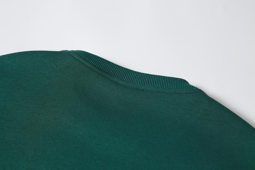 Blank 100 Cotton Sweatshirt Adult Drop Shoulder Round Neck Wholesale