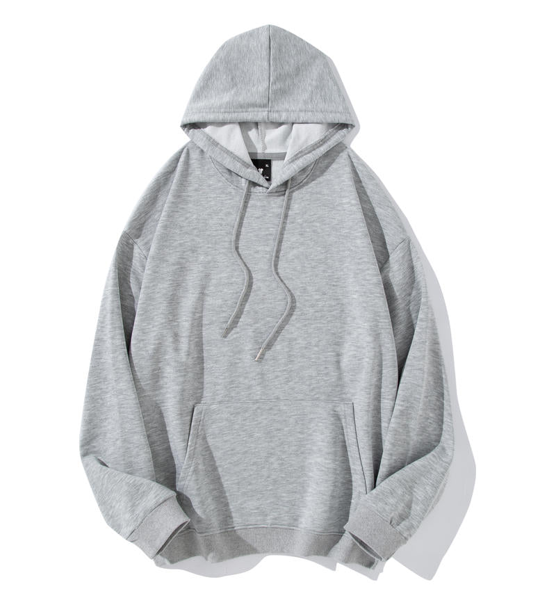 Adult Blank Drop Shoulder Hoodie Twill Fabric Unisex Fit Wholesale