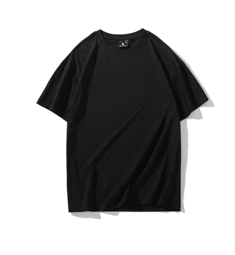 Wholesale Adult Unisex Drop Shoulder Blank T Shirt 100 Cotton