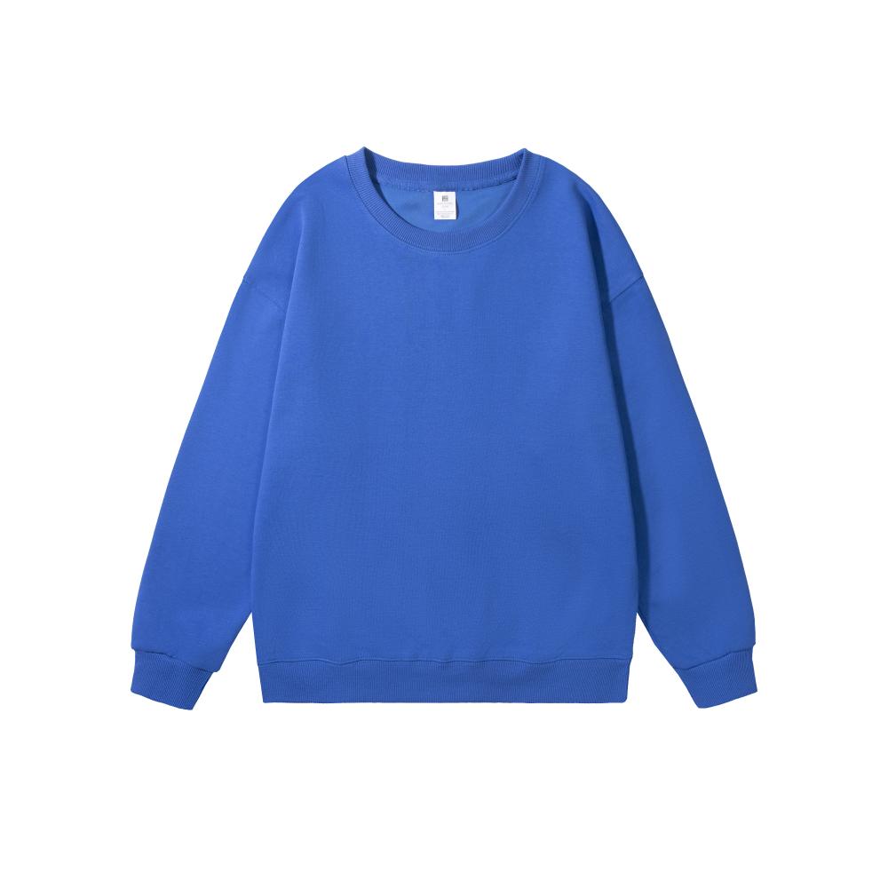 Adult Blank Drop Shoulder Sweatshirt Round Neck Wholesale