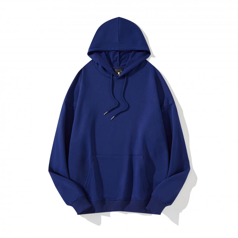Adult Blank Drop Shoulder Hoodie Twill Fabric Unisex Fit Wholesale