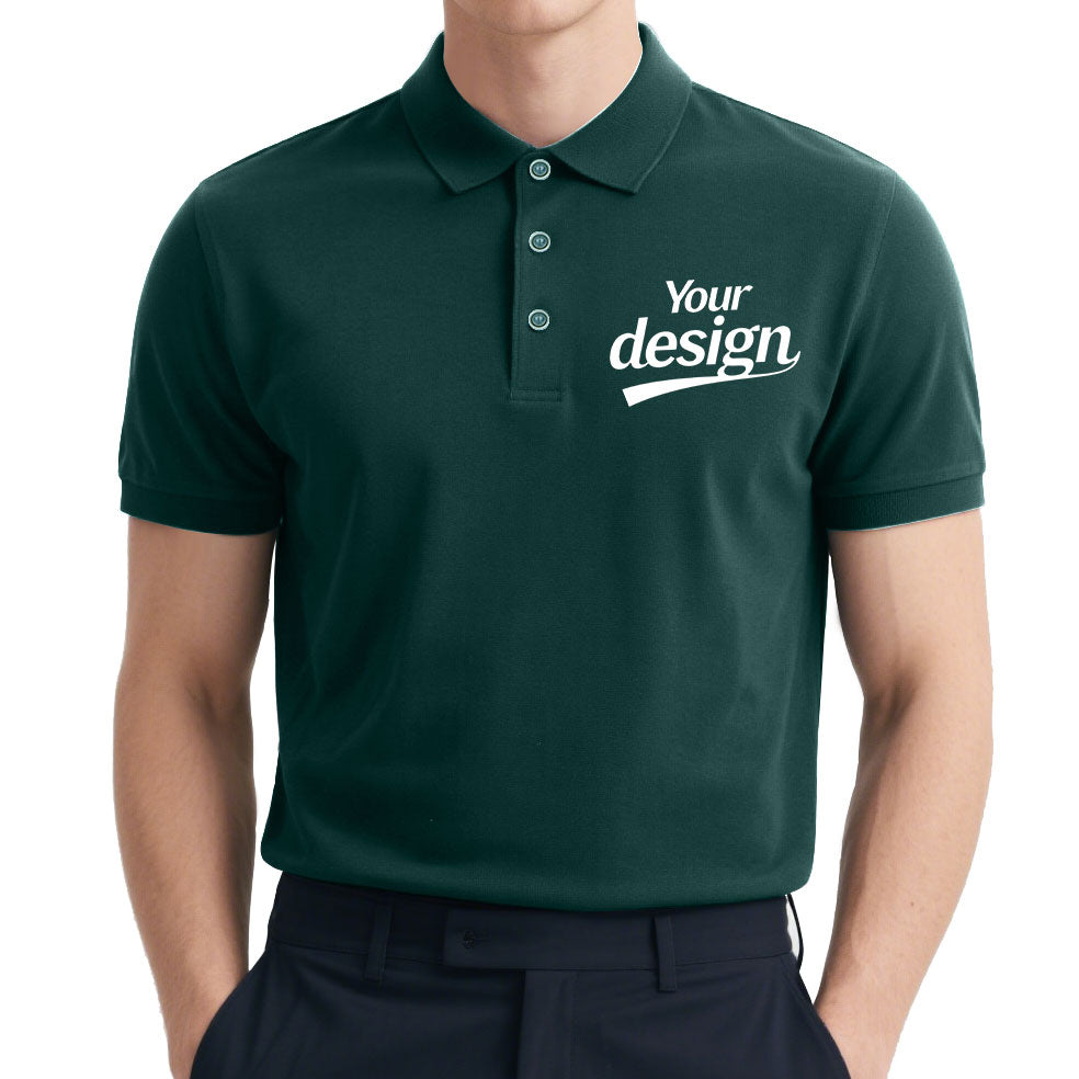 Lightweight Performance Polo with Custom Logo