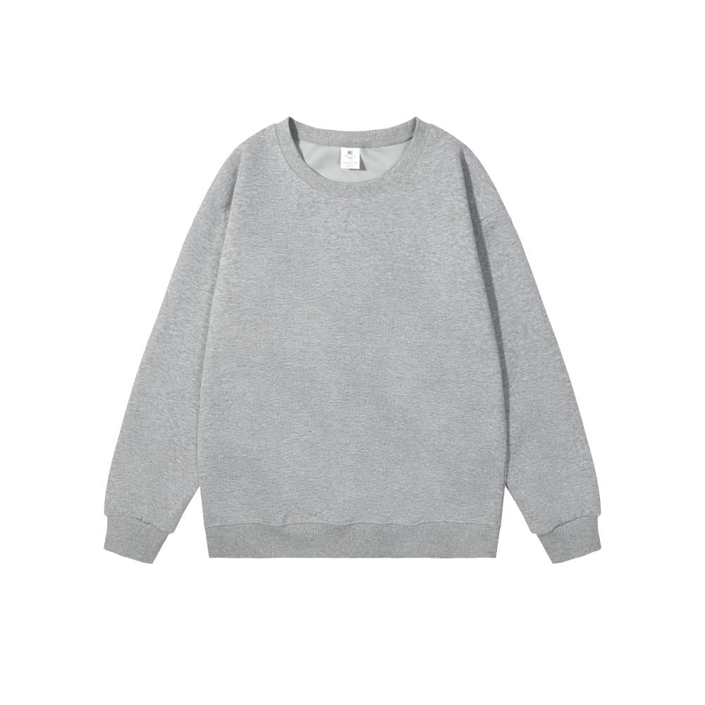 Adult Blank Drop Shoulder Sweatshirt Round Neck Wholesale