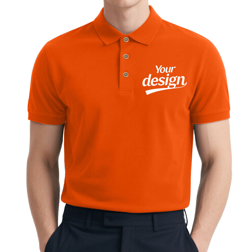 Lightweight Performance Polo with Custom Logo
