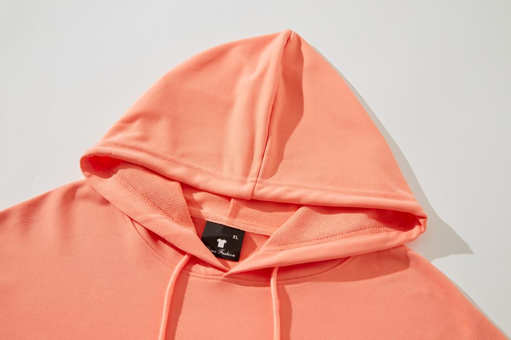 Adult Blank Drop Shoulder Hoodie Twill Fabric Unisex Fit Wholesale
