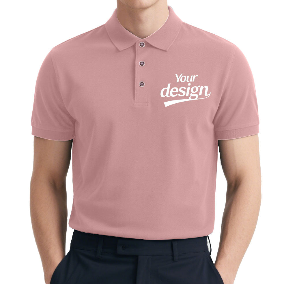 Lightweight Performance Polo with Custom Logo