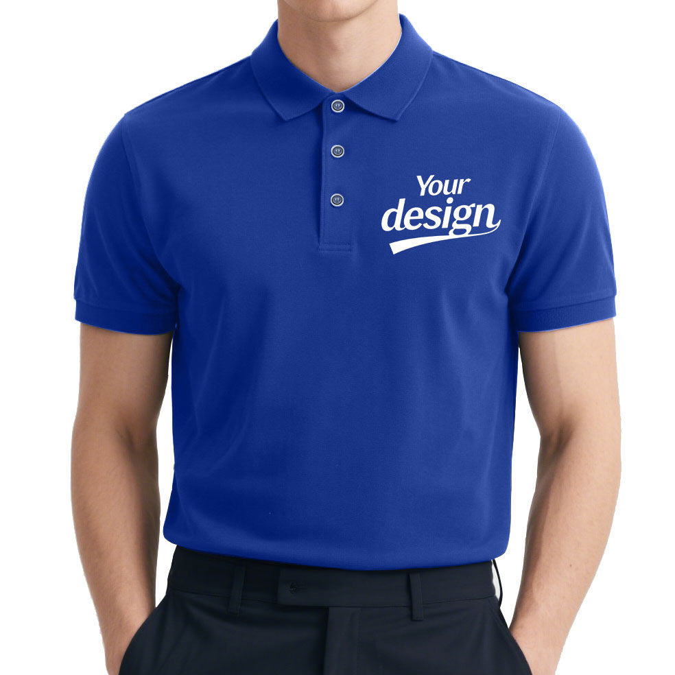 Lightweight Performance Polo with Custom Logo