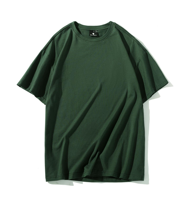 Wholesale Adult Unisex Drop Shoulder Blank T Shirt 100 Cotton
